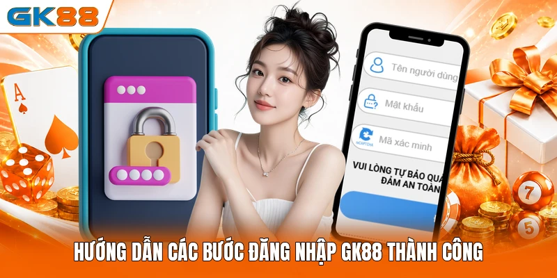 Hướng dẫn các bước đăng nhập GK88 thành công 