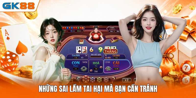 Những sai lầm tai hại mà bạn cần tránh